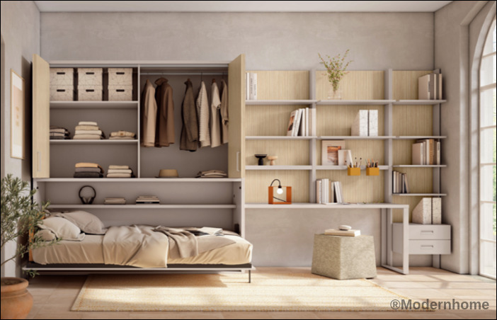 Σύνθεση με πτυσσόμενο κρεβάτι: DM-164