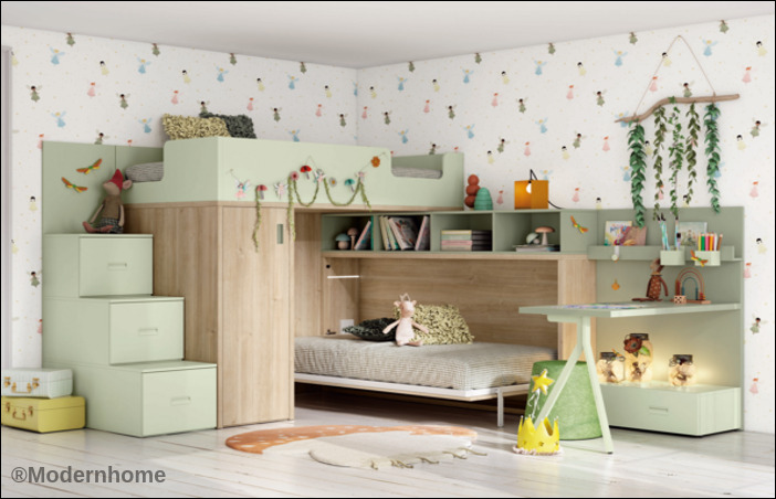 Κουκέτα με πτυσσόμενο κρεβάτι: DM-170